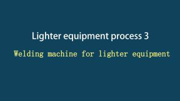 02Welding of Fractalist's automatic lighter manufacturing equipment and machinery