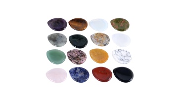 SP1119-35X45MM-A TEARDROP WORRY STONE