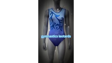 sleeveless gymnastic leotards