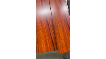 Wood-grain aluminum profiles
