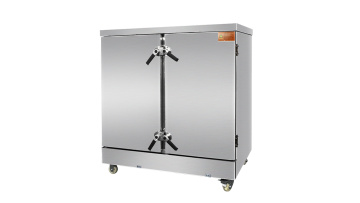 Energy-saving two-door rice steaming cabinet