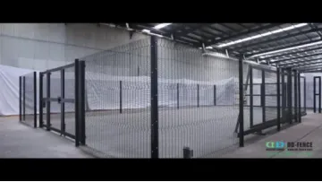 High Security 358 Mesh Wire Anti Climb Fence