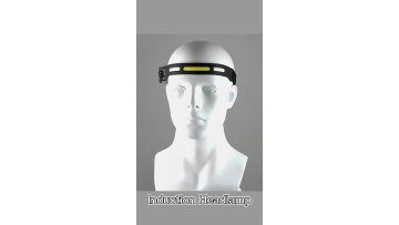 Silicone LED Sensor Cob Headlamp Flashlight Rechargeable Waterproof Running Outdoor Camping 230 Wide Beam headlamp1