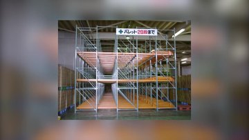 Warehouse Industrial Storage Metal Racks Heavy Duty Push Back Racking System1