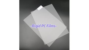 White transparent hard PC film