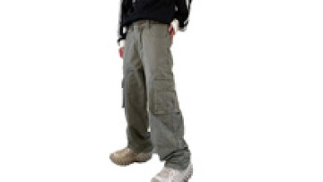 Men Custom Streetwear Manufacturer Baggy Multi Pocket Cargo Denim Pants Twill Stacked Jeans1