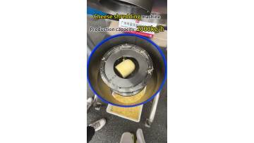Cheese shredding machine vegetable cutting machine