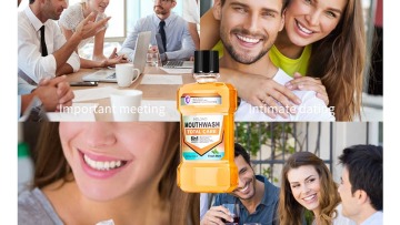 2022 Hot selling Private Label organic portable Gentle Oral care cleaning Teeth Remove bad breath travel size Fruit mouthwash1