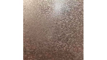 Matte-finish color-coated steel sheet with a crackle pattern~1