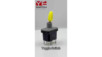 Yellow handle ON-ON waterproof toggle switches