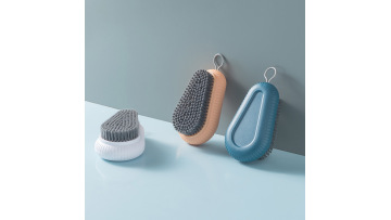 Handle washing brush plastic brush