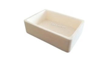 99% Alumina Rectangular Refractory Ceramic Crucible for Muffle Furnace 60x30x20mm1