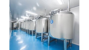 Sanitary storage tank