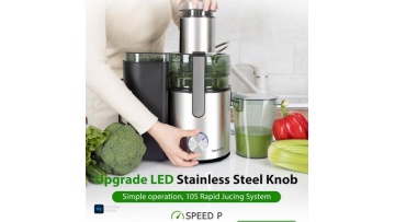 3-in-1 Cold Press Juicer for Fruits & Vegetables – Quiet & High Yield