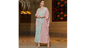 ODM 2023 Monsoon Embroidery Plus Size Modest Abaya Muslim Dress  &evening Dress for Muslim Ramadan1