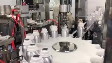 Metal container aluminum  Anti-theft cover polished aluminum bottle essential oil bottles 15ml 30ml 50ml 100ml1