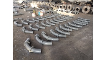 High chromium alloy wear resistant pipe