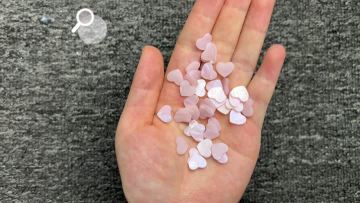 pink mother of pearl QF-0189