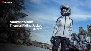 Autumn Winter Women's Thermal Riding Jacket - JK178W