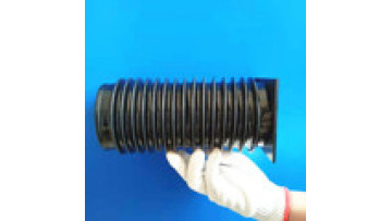 China supplier ball screw rubber round bellow cover nylon hydraulic cylinder bellows1