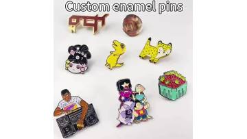 Metal Pin Badge With Custom Logo
