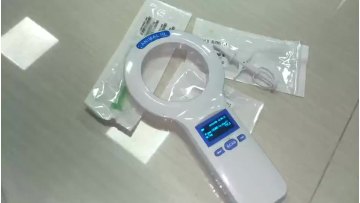 Long Range 134.2KHz Animal tag RFID Microchip Reader1
