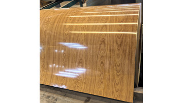 Prepainted High Gloss Wood Grain Metal