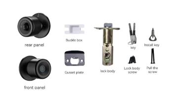 electronic door knob lock