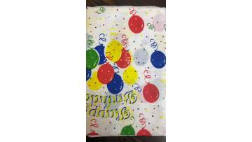 printed tablecloth for party