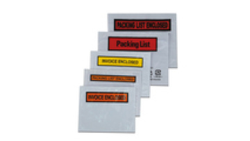 Color Printing 5.5*10 Inch Self-adhesive shipping label pouch1