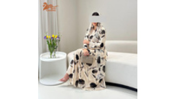 Modest Dresses Traditional Muslim Clothing with Hijab Suitable for Daily Wear Ramadan and Various Occasions1