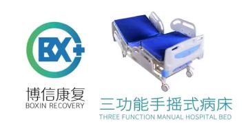 2016 Hot Sale High Quality Whole Punching Hospital Medical Two Cranks Bed for Patient1