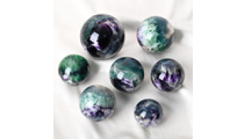 Hand Polished Natural Feather Fluorite Sphere Ball Crystal Sphere for Fengshui Decoration1