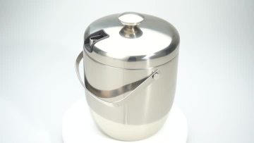 stainless steel ice bucket