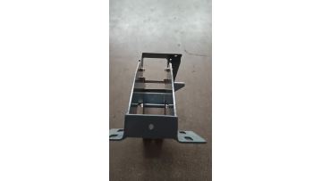 metal mounting brackets on passenger car-2