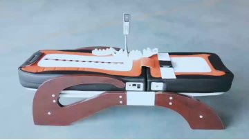 Massage bed 6018F+ MP3 Black.mp4