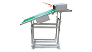 food grade slope belt conveyor for horizontal transportation.1