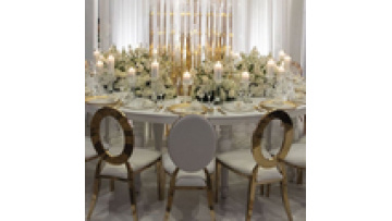 Factory Price  Commercial Outdoor Furniture Stainless Steel +Leather Metal Stacking Hotel Wedding Banquet Chair1