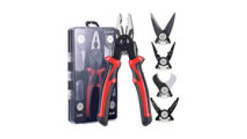 5-in-1 Multifunctional Pliers With Removable Head Set Tool Electrical Insulation Pliers1
