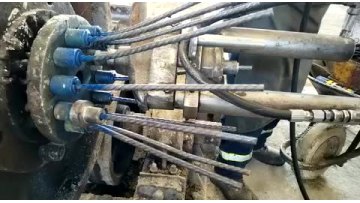 9mm high tensile steel PC bar test at customer site in Venezuela1