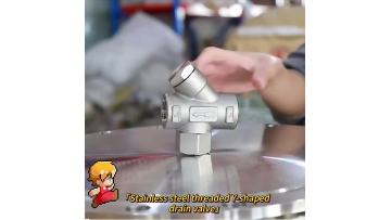 Y Type Threaded Drain Valve