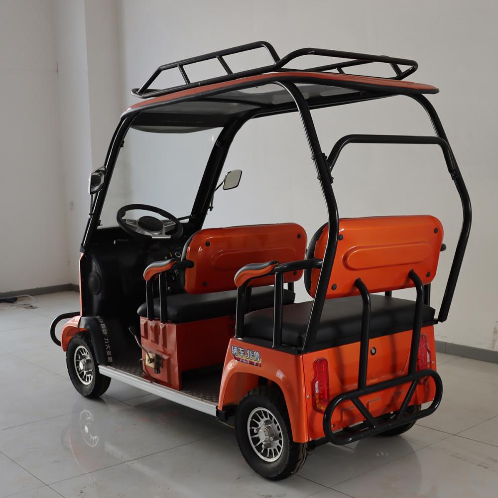 Electric four wheel scooter