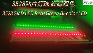 3528 SMD LED Red+Green Bi-color LED