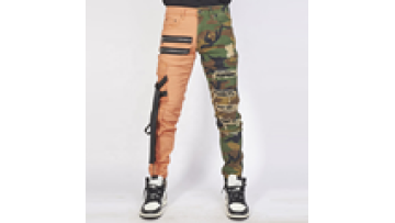 Custom Fashion Personalized Multicolor Technical Clothing Overalls Skinny Men Jean1