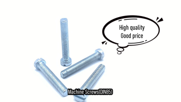 High Quality Carbon Steel Grade 5.8 6.8 8.8 9.8 12.9 Zinc Plated Plain Black Hex Head Bolt Din9331