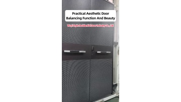 Modern minimalist cast‑aluminum gate collections for contemporary style villa architectural matching