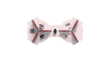 Modern Simple Design Furniture Open Orange Modular Six People Cubicles Partitions Walls with Cabinet Office Workstation1