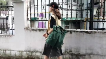 High-capacity foldable casual cotton laptop college bags heavy duty plain canvas backpack with handle1