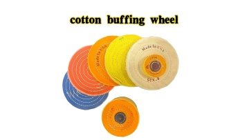 What is the difference between spiral and loose cotton buffing wheels?
