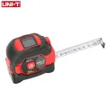 UNI-T Laser Measuring Tape Measure 40M Digital Distance Meter Rangefinder Retractable 5m Laser Ruler Trena a laser Professional